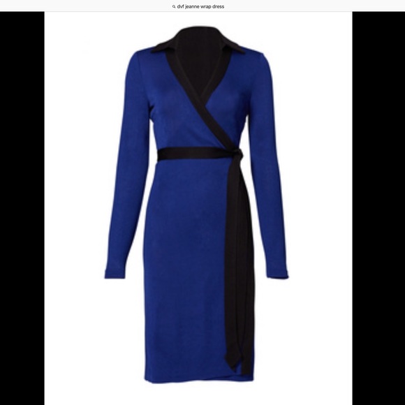 Diane Von Furstenberg Jeannae Wrap Dress size 12 - Picture 2 of 8